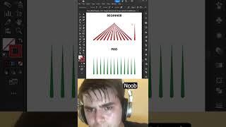 Beginner Vs Pro tutorial #artist #art #designer #graphicdesign #photoshop #tips