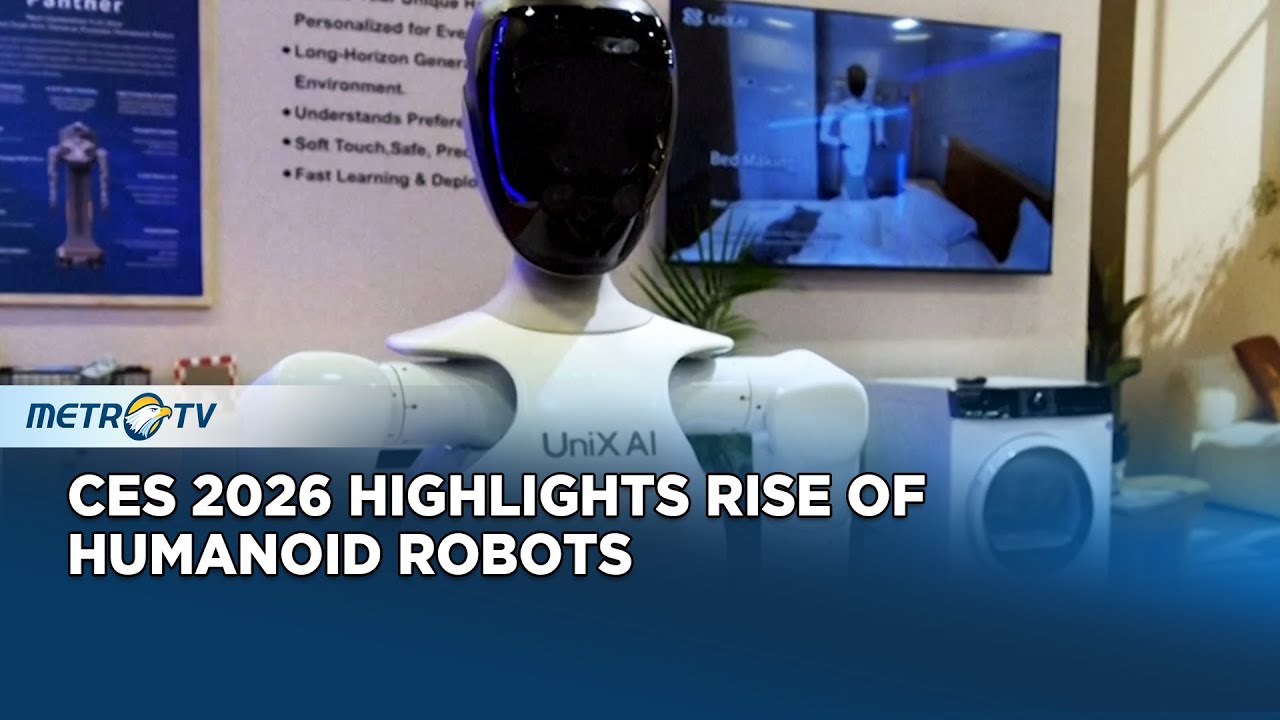 Humanoid Robots Take Center Stage at CES 2026 - YouTube