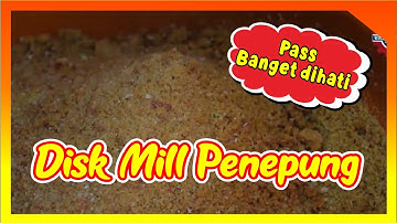 Membuat Sambel Kacang Sate dengan Maksimal Menggunakan Mesin Disk Mill Steinless