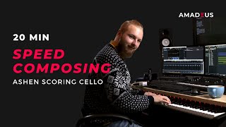 20min Speed Composing with Ashen Scoring Cello & Sample Library Review
