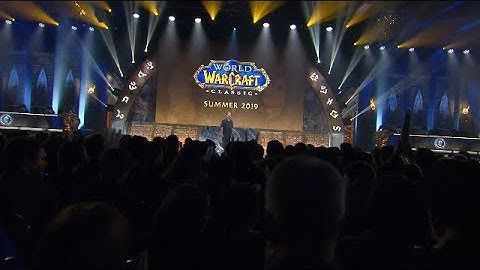 World of Warcraft Announcements From Blizzcon 2018 Opening Ceremony - Classic Release Date!