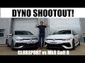 Mk8 VW GTI Clubsport vs Mk8 VW Golf R - Which REALLY has the best POWER to WEIGHT ratio?