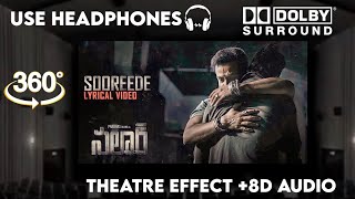 Sooreede (Telugu) -|Theatre Experience Dolby  Surround  sound |Salaar |Prabhas | Prithviraj