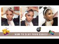 HOW TO SLAY YOUR EDGES | South African Beauty Vlogger