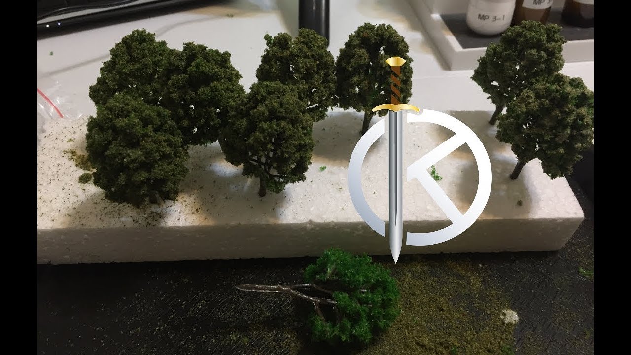 making n scale trees