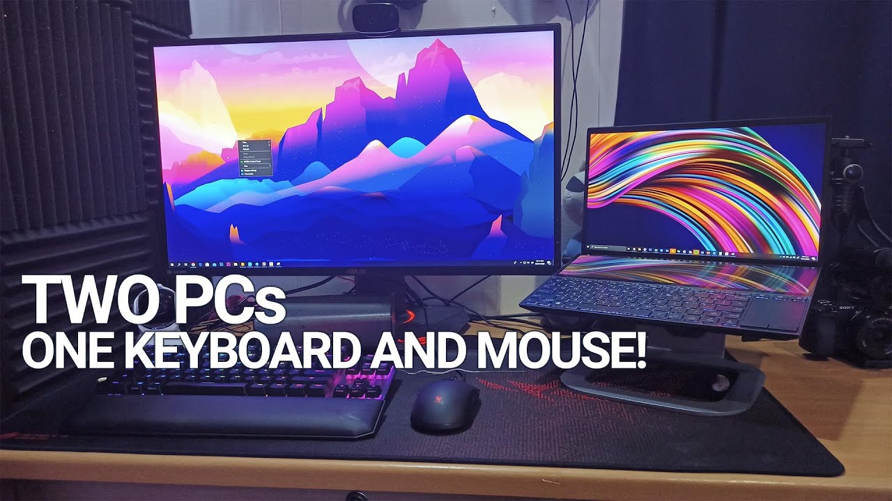 best setup for sharing monitor keyboard mouse between windows and mac