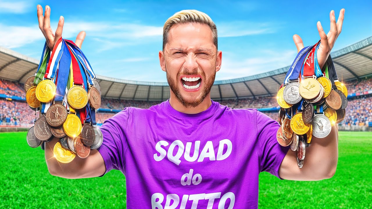 SPIDERBRITTO VS SPIDERRUSSO - DESAFIO DAS MEDALHAS COM PARKOUR E MORTAL * perdi?