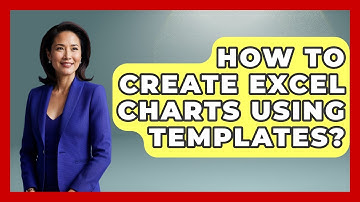 How To Create Excel Charts Using Templates? - Docs and Sheets Pro