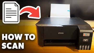 How to Scan on an Epson Ecotank ET 2860, 2400, 2870, 2700