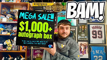 BAM Box Mega Sale $1000+ Autograph Box - Let