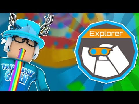 How to get the EXPLORER BADGE and BLUE HALO in TOWER OF HELL (Roblox ToH)