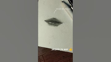 lips tutorial for beginners ll subscribe for more #drawing #art #lipstutorial