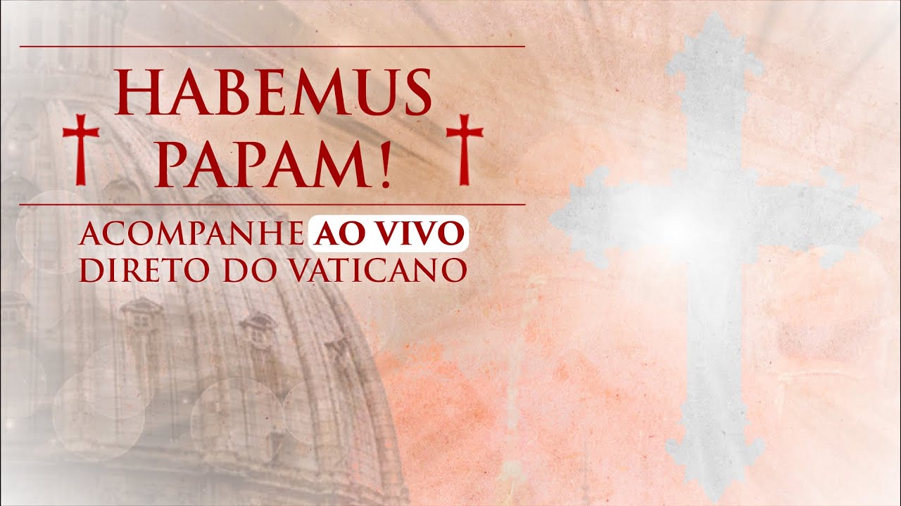 HABEMUS PAPAM!  |  2° DIA DO CONCLAVE | AO VIVO DO VATICANO | 08/05/2025 | @PadreManzottiOficial