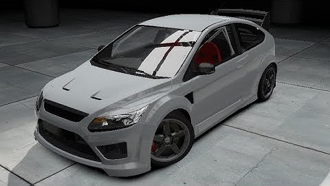 Need For Speed Shift 2 Ford Focus RS