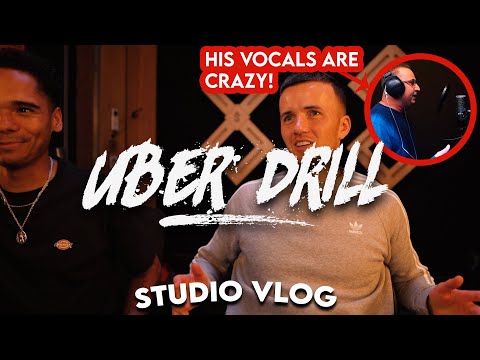 MAKING A BEAT WITH MY UBER DRIVER (Studio vlog with @prodllb)