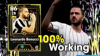 Trick To Get 106 Rated Epic Leonardo Bonucci In eFootball 2026 Mobile | Epic Bonucci Trick eFootball