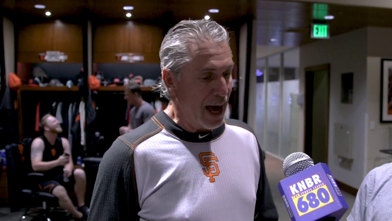 Ron Wotus explains aggressive decision to send Joe Panik home in 7th inning  - YouTube