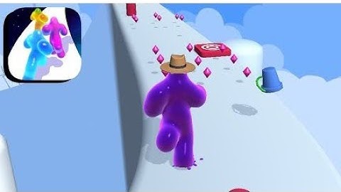 Blob Runner 3D - Gameplay (Android) Walkthrough 1-25 Levels