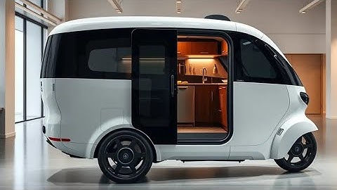 2026 Futuristic Electric TriCycle RV Camper – The MOST Advanced Eco-Camping Machine! ⚡🚐