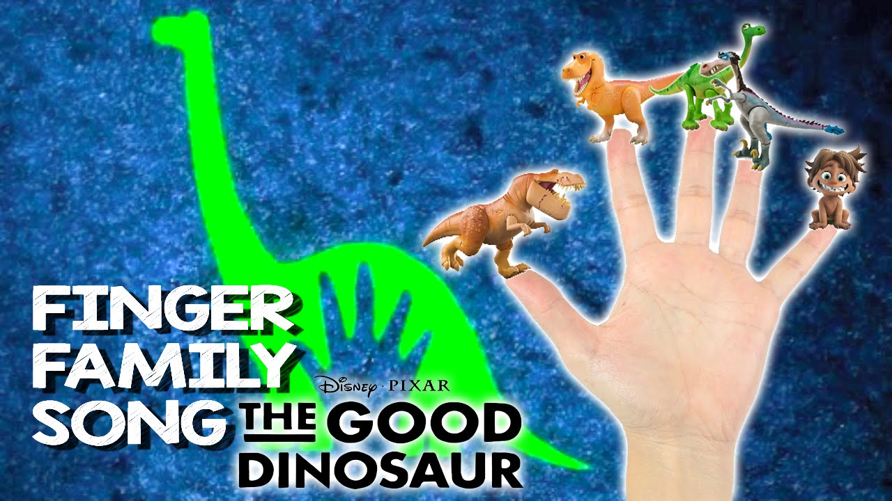 The Good Dinosaur Finger Family Song | Daddy Voice