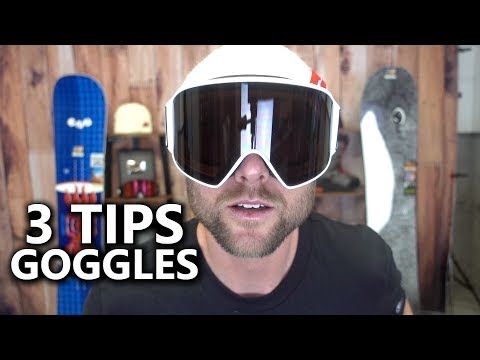 3 Tips for Buying Snowboard Goggles