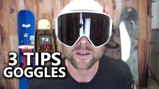 3 Tips for Buying Snowboard Goggles