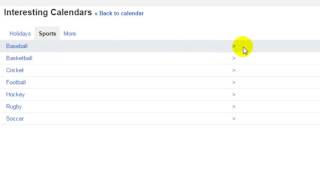 How to subscribe to sports matches in Google calendar screenshot 4