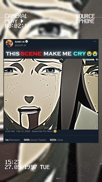 THIS SCENE OF NARUTO MAKE ME CRY 😭 || #naruto #minato #kushina #cry #narutosad #shorts