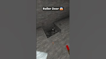 Minecraft Automatic Roller Door 😱 (Your Way