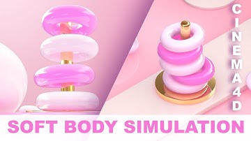 Soft Body Dynamics Cinema 4D | Soft Body Simulation c4d