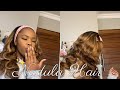 Honey Blonde Bodywave Headband Wig 😍 | Nadula Hair