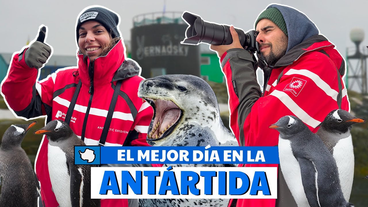 VISITAMOS una BASE CIENTÍFICA en la ANTÁRTIDA 🇦🇶 Encontramos a la FOCA LEOPARDO