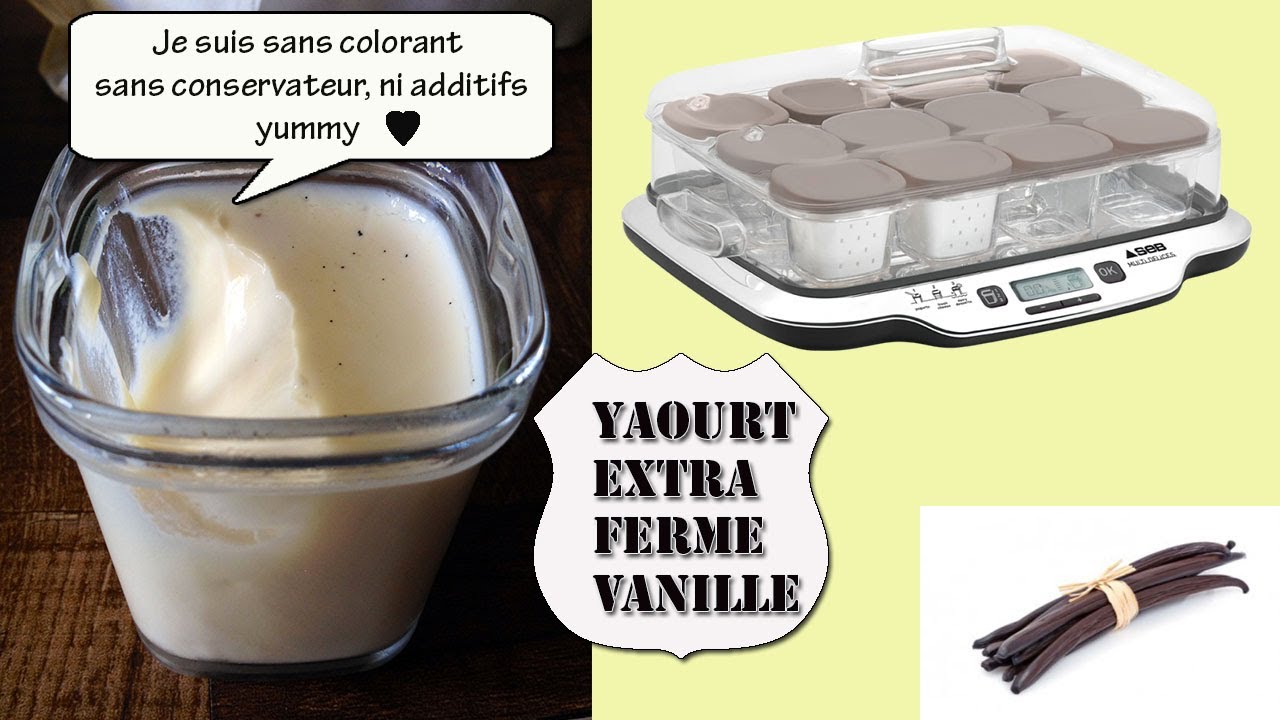 Yaourtière multidélice Seb : recette yaourts extra ferme à la