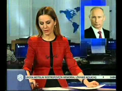 Vladimir Putinin Ukrayna barədə açıqlaması