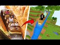 I Made a Working Log Ride in Minecraft!