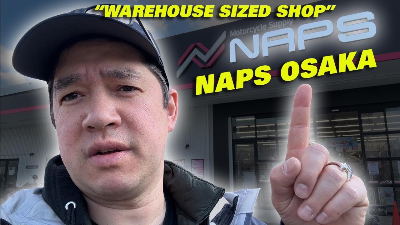 The Biggest Gear Shop in Osaka Japan! (Naps)