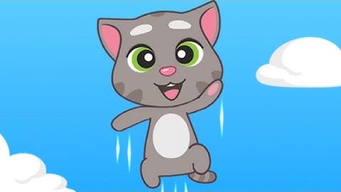 Talking Tom Cake jump Gameplay High Score 64 - Best Game for Kids