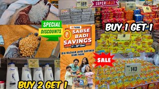 Biggest Big Bazaar Sale | SABSE BADI SAVING | Big Bazaar Monthly Grocery Shopping | Buy 1 Get 1 Free