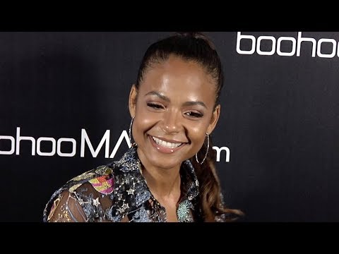 Christina Milian at boohooMAN French Montana launch Party - YouTube