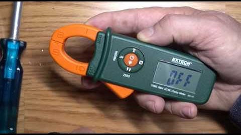 Extech MA145 TRUE RMS 300A AC/DC Clamp Meter