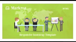 Markroz - Multi-purpose Responsive Bootstrap Template by responsiveexperts Download