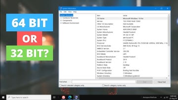How To Check Whether You Have A 64 Bit Or 32 Bit Operating System!
