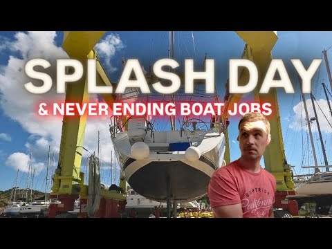 English Russian Sailing Family Launch Day!! #sailingfamily #greece #boatlife.