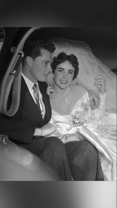 Elizabeth Taylor wedding style #vintage #weddings #elizabethtaylor #bridal #wedding #bride #makeup