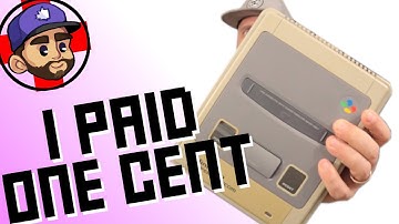 I BOUGHT A SUPER FAMICOM/NINTENDO FOR 1 CENT AND RESTORED IT!