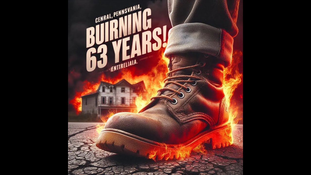 Ghost Town Burning for 63 YEARS! 🔥 The Fire That Can't Be Extinguished