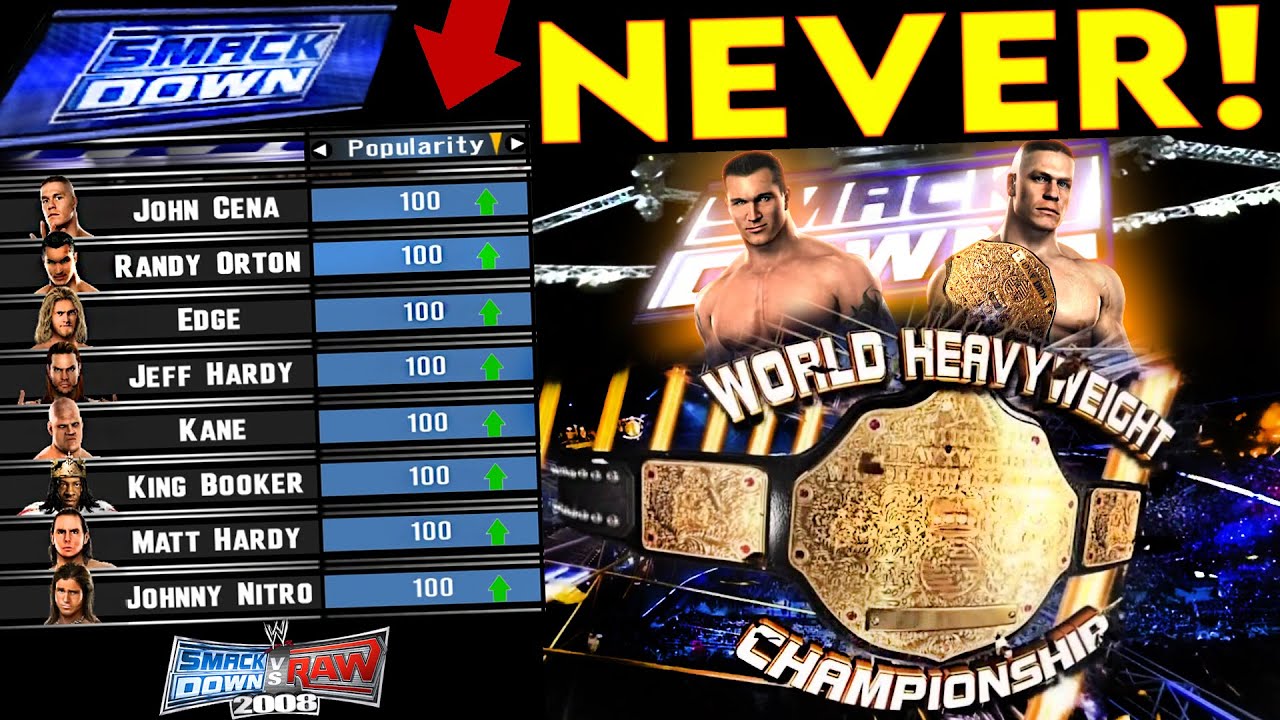 I forgot how addictive GM mode was (SvR 08) : r/WWEGames