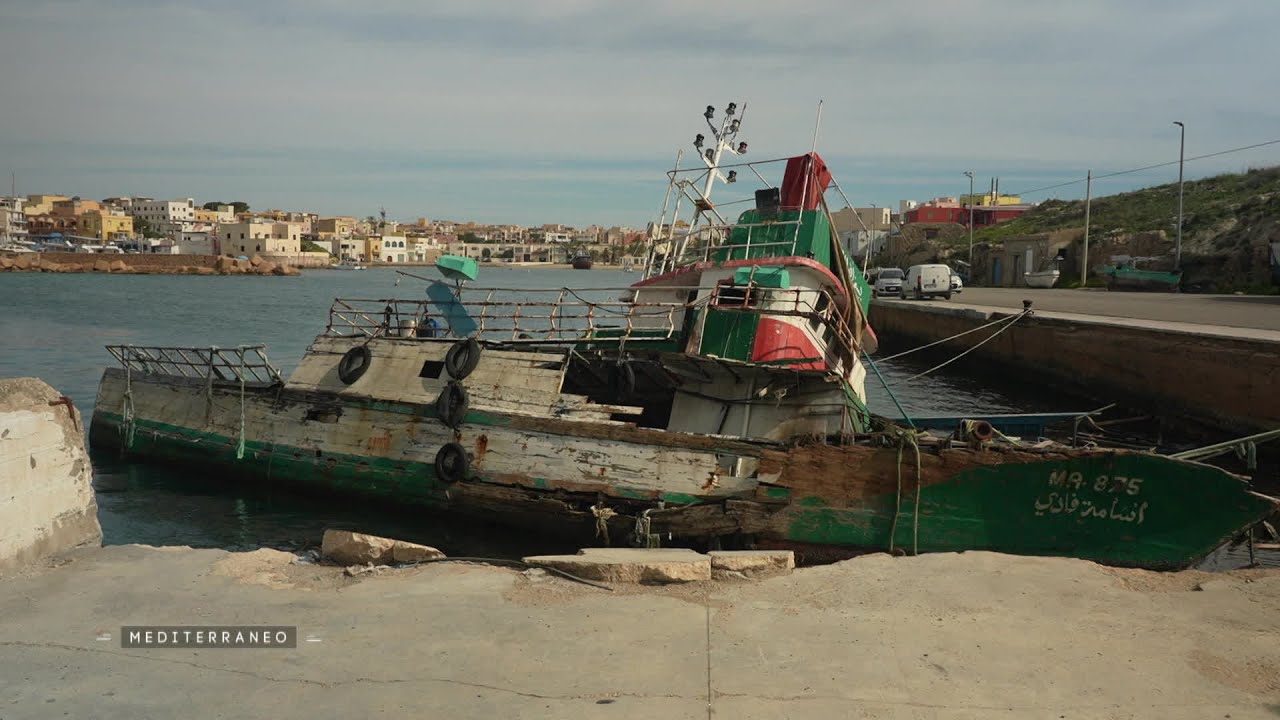 MEDITERRANEO – Lampedusa, en Italie, est un territoire de passage pour les réfugiés