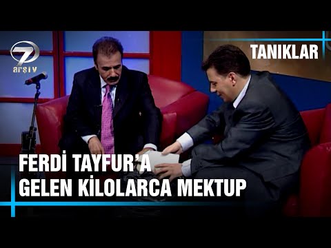 Ferdi Tayfur'a Gelen Kilolarca Sevgi Dolu Mektup!