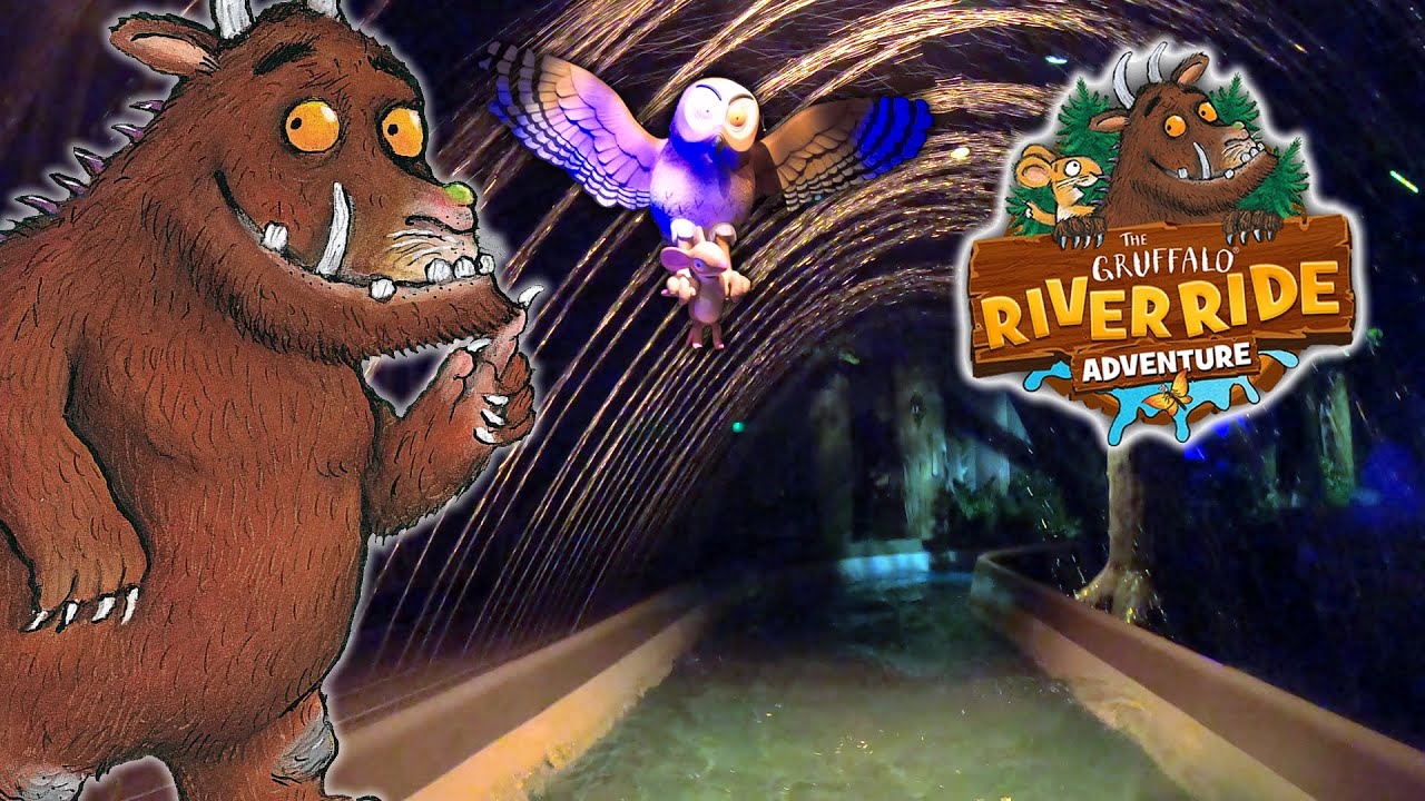 The Gruffalo River Ride Adventure [4K] On Ride POV - Chessington World of Adventures
